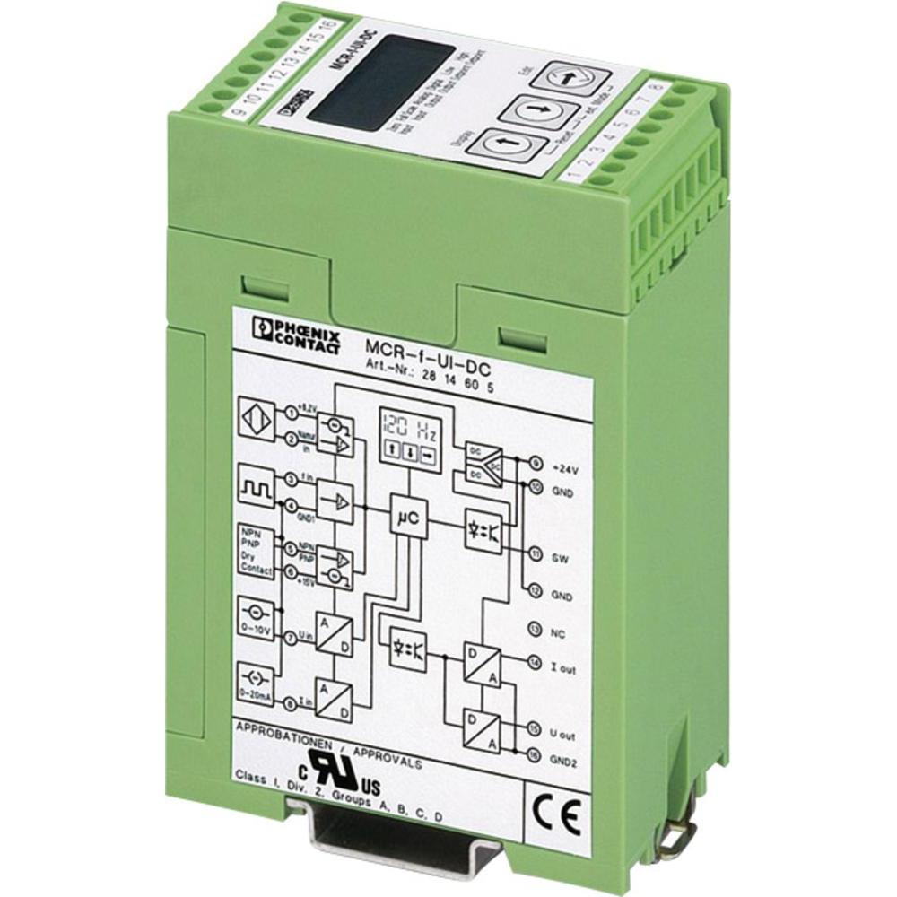 Frequency to Analogue Meter - Phoenix Contact MCR-F-UI-DC