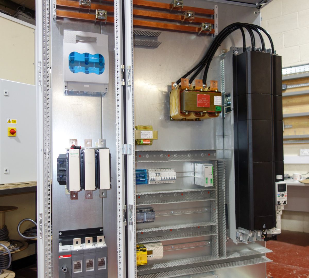 Wohner busbar systems for electrical control units 
